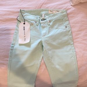 Rag and Bone mint green pants